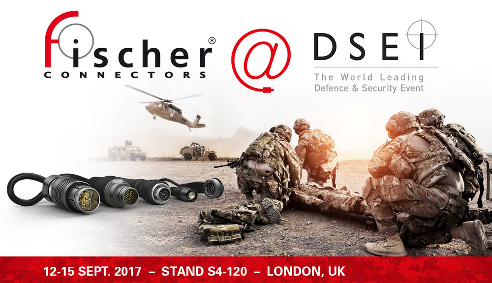 Fischer Connectors en el salón DSEI: avances en miniaturización, rendimiento y velocidad de datos con soluciones USB 3.0 MiniMax y soluciones UltiMate Power